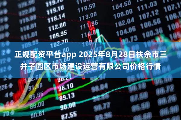 正规配资平台app 2025年8月28日扶余市三井子园区市场建设运营有限公司价格行情